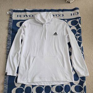 Adidas Aeroready White Pullover Hoodie Sweatshirt Size Men's XL  NWOT